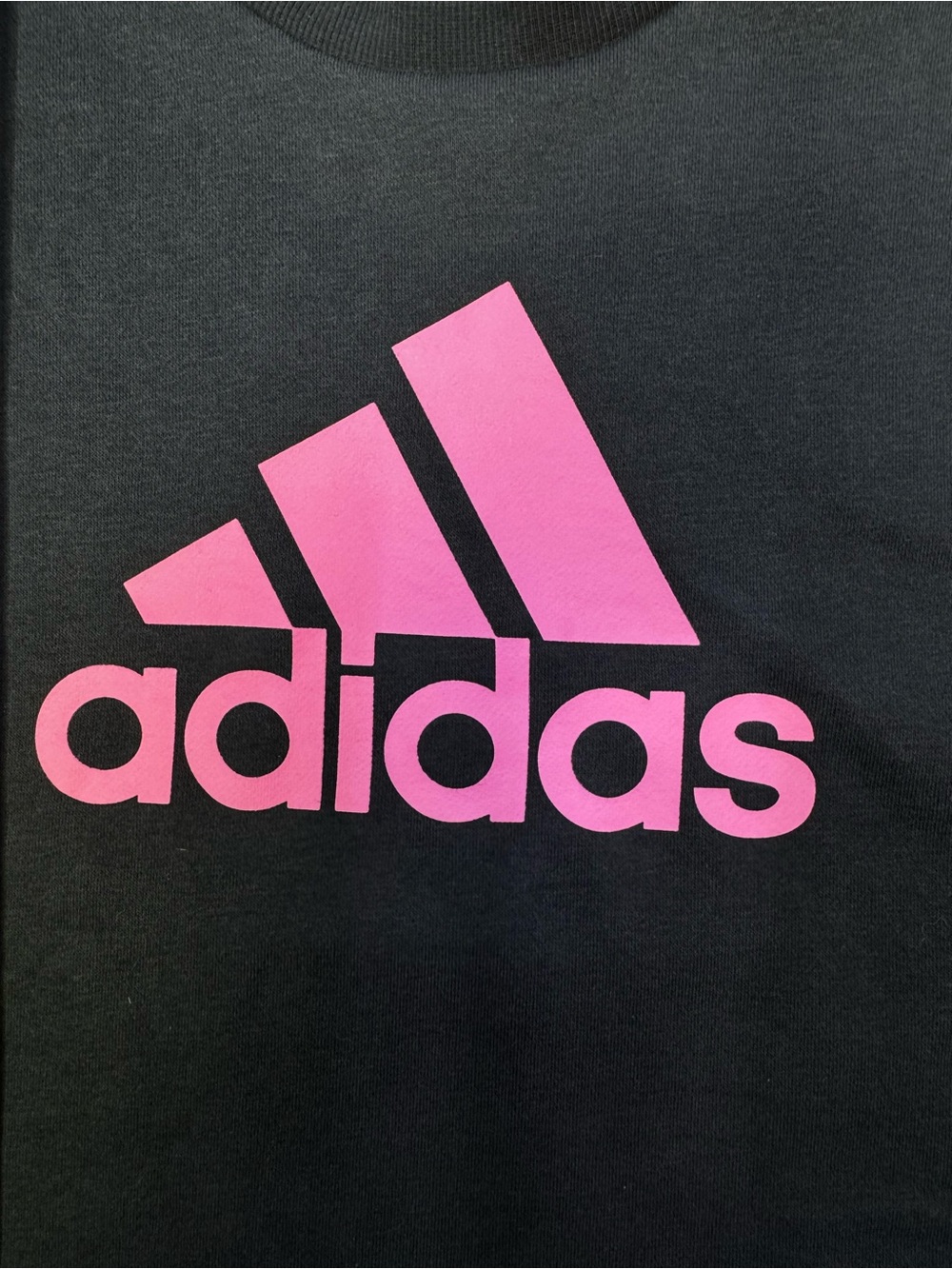 adidas x FARM Rio Cropped Sweatshirt Women’s M Black Pink Floral H45137 - Picture 7 of 9